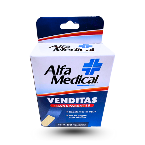 Venditas Adhesivas Trasparentes c/50pz